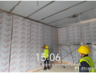 福建環(huán)洋新材料105m3化工防爆冷庫建造工程案例