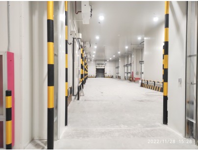 江蘇灌南京東35000m3電商物流園冷庫建造工程案例