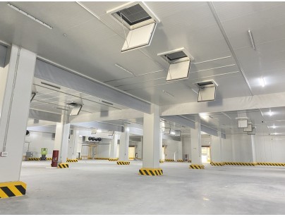 杭州盒馬48000m3生鮮配送型冷鏈物流園冷庫建造工程案例