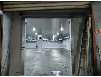 浙江省寧波市余姚創(chuàng)豐毛皮制品1206m3原料儲(chǔ)藏冷庫(kù)工程案例