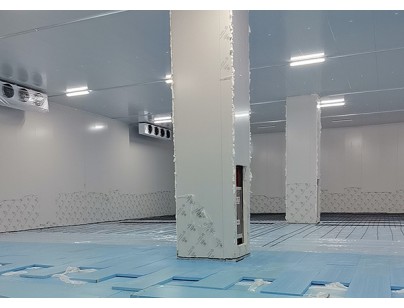 安徽翔威供應(yīng)鏈14500m3保稅區(qū)冷鏈物流冷庫工程建造案例